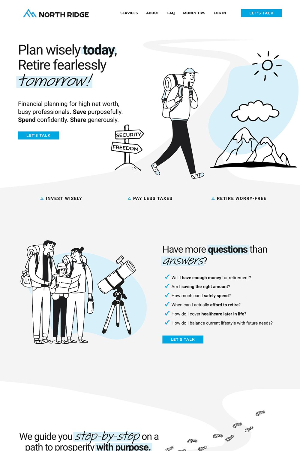 NRW Advisors website